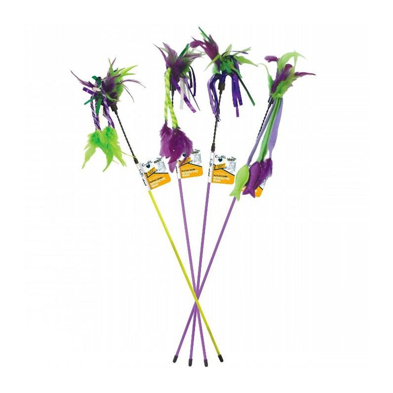 Go Cat Feather Teaser – Assorted