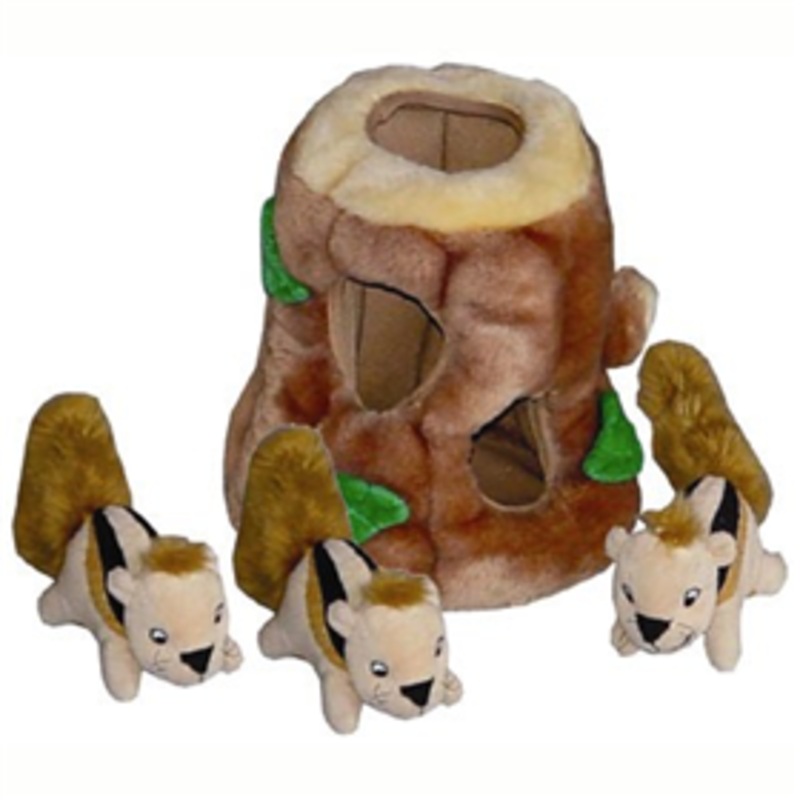 Outward Hound Hide-A-Squirrel Large Plush Puzzle