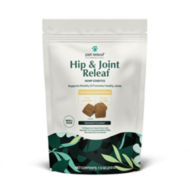 Pet Releaf Edibites Peanut Butter & Banana Dog Chew