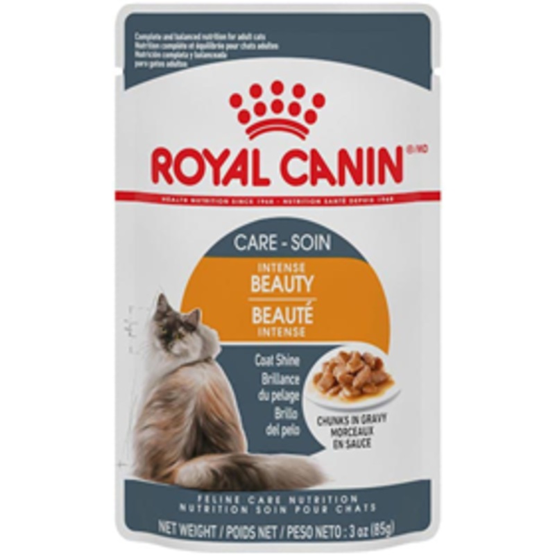 Royal Canin Intense Beauty Pouch Cat Food 3oz