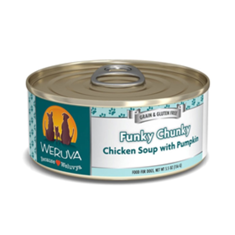 WERUVA Classic Funky Chunky Chicken Soup with Pumpkin Dog Food