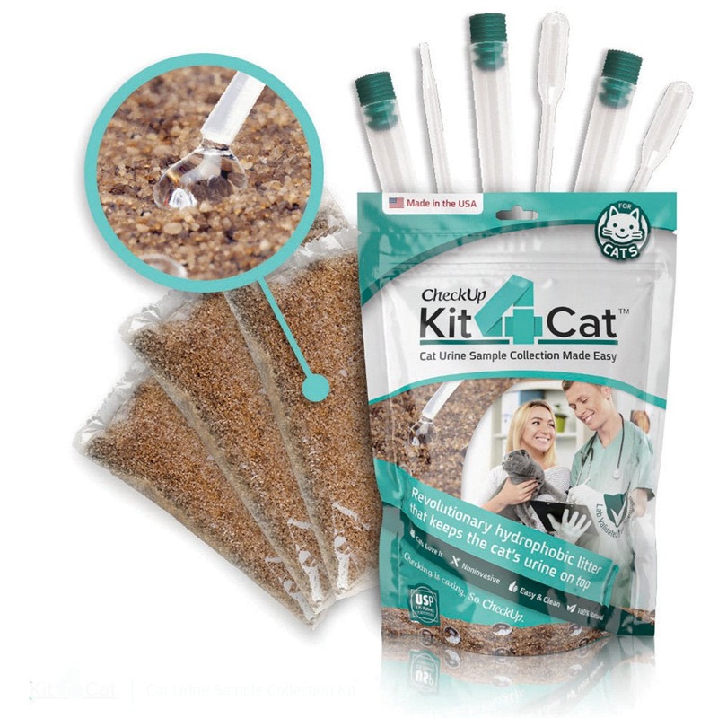 CheckUp Kit4Cat Hydrophobic Litter Kit –  3x300g