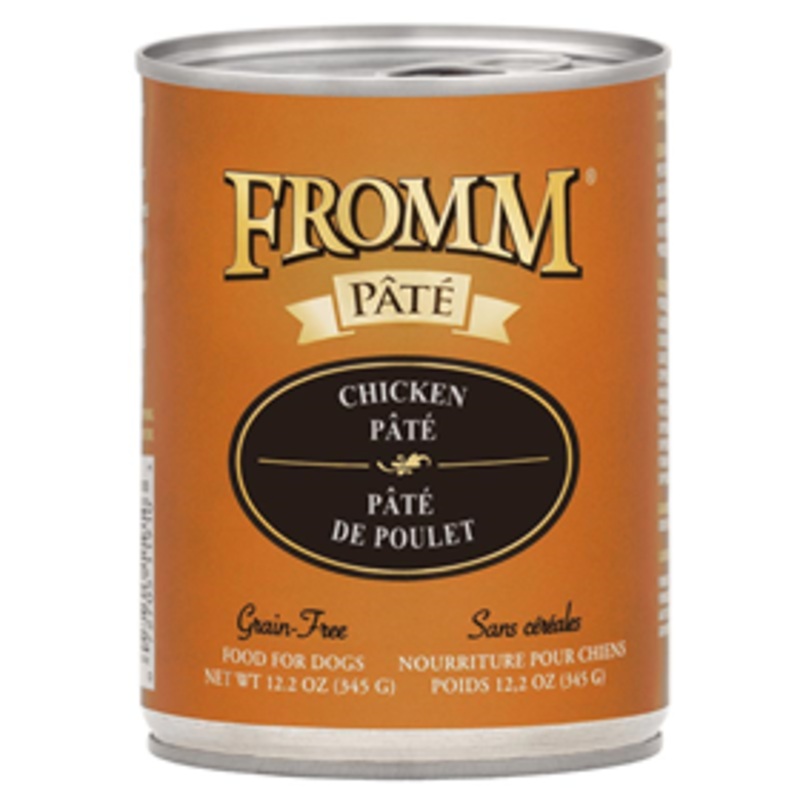 Fromm Chicken Pate Can Food for Dogs 12.2 oz.