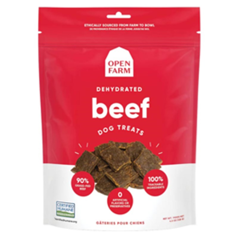 Open Farm Dehydrated Beef Treats 4.5 oz