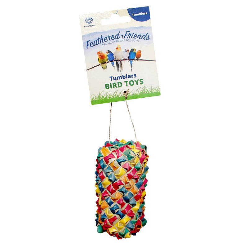 Tumblers Cylinder All Natural Bird Toy