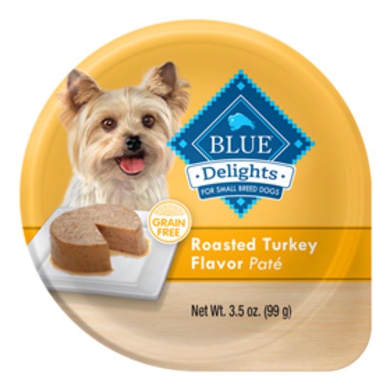 Blue Buffalo Blue Delights Grain-Free Roasted Turkey Flavor Pate 3.5 oz.
