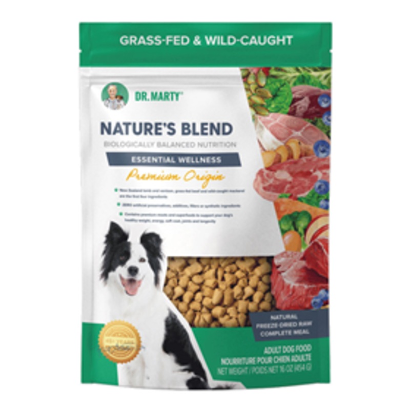 Dr. Marty Nature’s Blend Essential Wellness Premium Origin Dog Food 16 oz