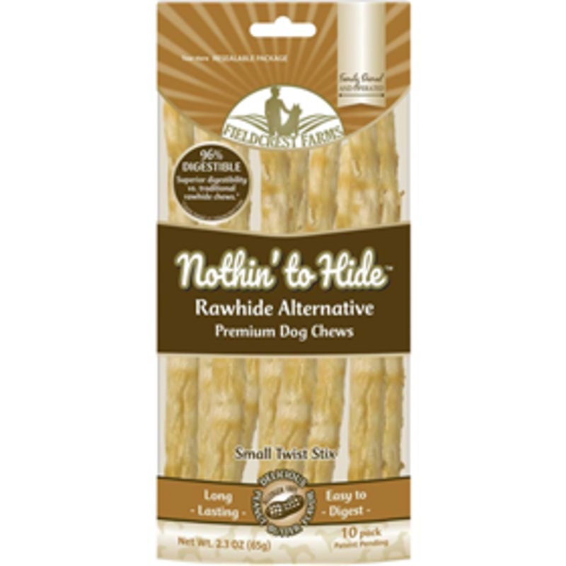 Fieldcrest Farms Nothin’ to Hide Small Twist Stix Peanut Butter Flavor 10 pack