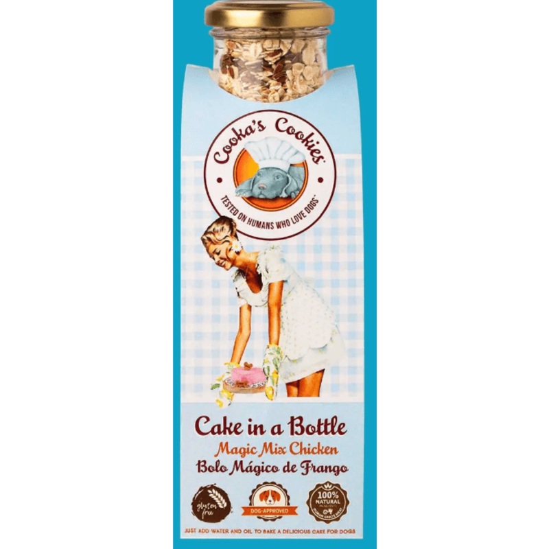 Cookas Cookies  Cake in a Bottle  Chicken 320g