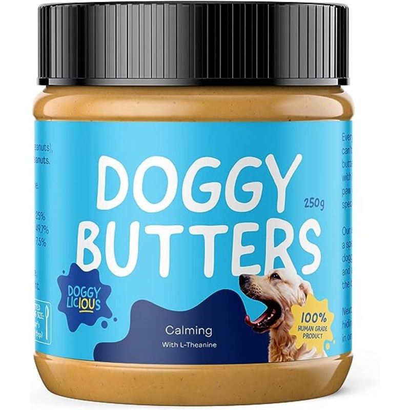 Doggylicious Calming Doggy Peanut Butter Dog Treat 250g