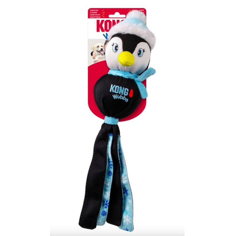 KONG Holiday Wubba Penguin