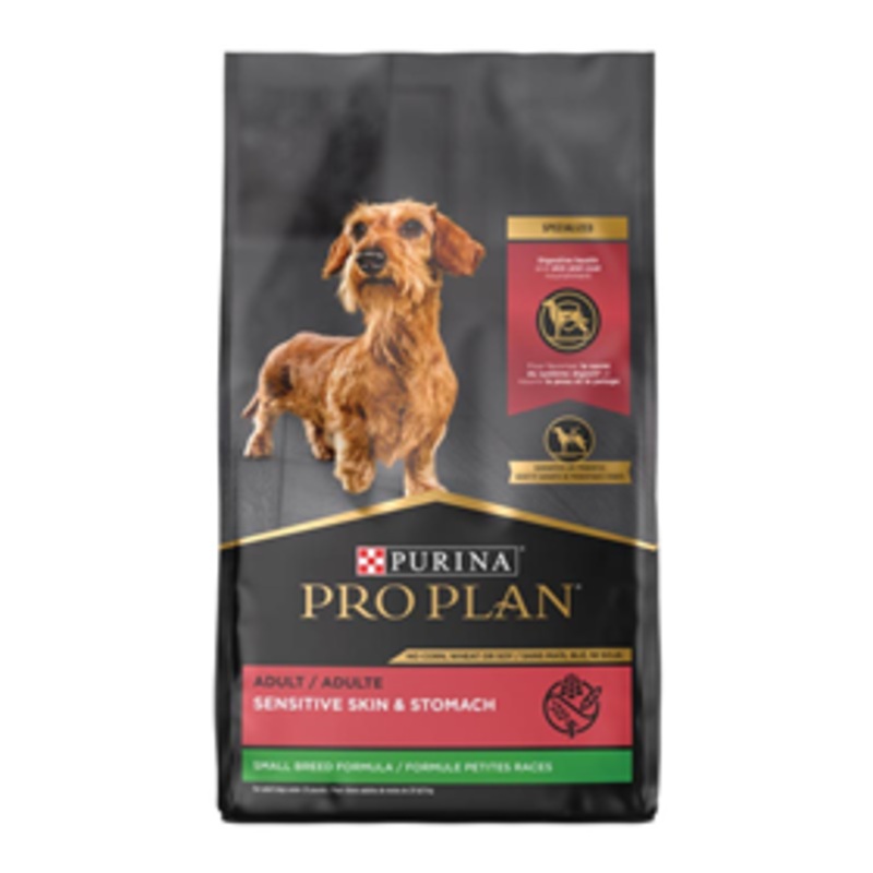 Purina Pro Plan Adult Sensitive Skin & Stomach Small Breed Salmon & Rice Formula 4 lbs.