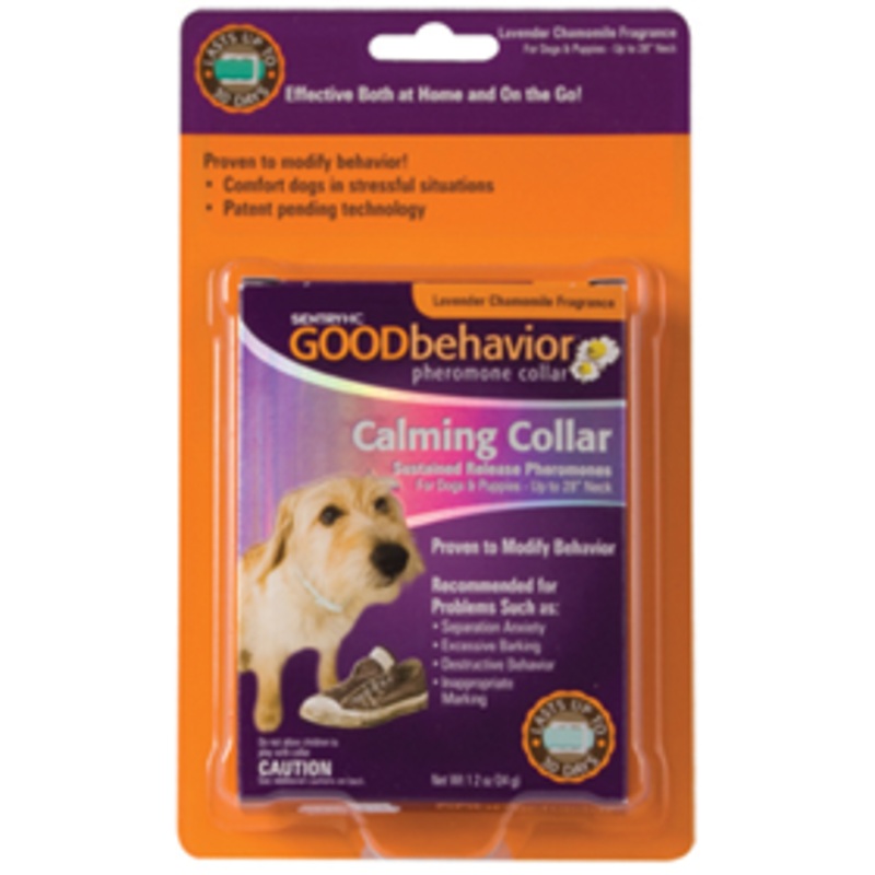 Sentry HC Good Behavior Calming Collar is great for dog’s with behavior problems.