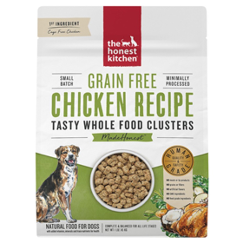 The Honest Kitchen Grain Free Whole Food Clusters Chicken Recipe