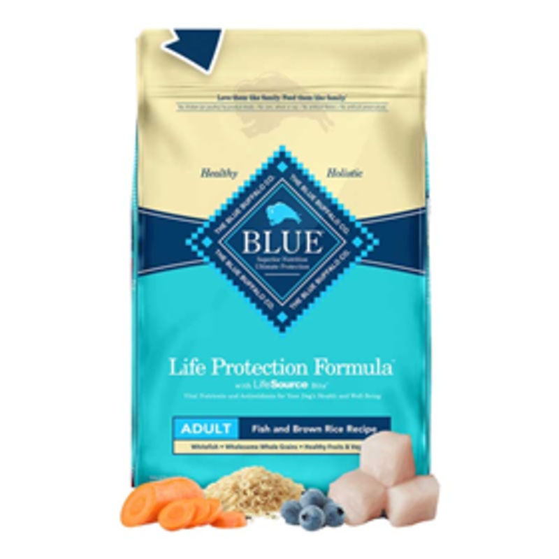 Blue Buffalo BLUE Fish & Brown Rice for Adult Dogs