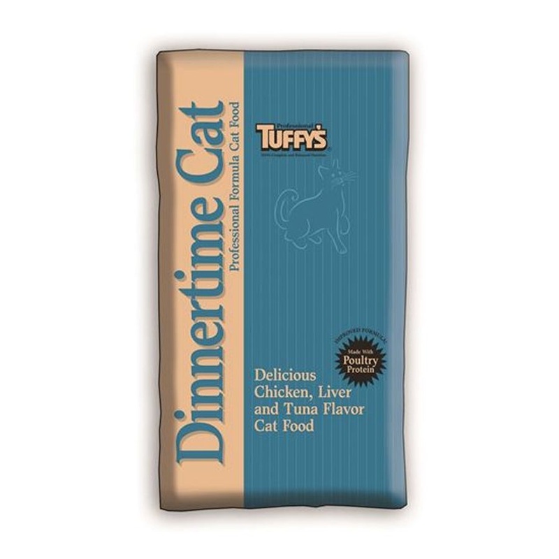 Tuffy’s Premium Dinnertime Cat Food 40 Lb Bag