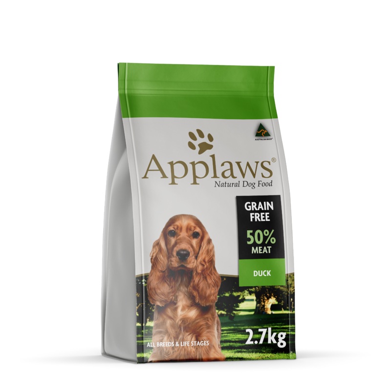 Applaws Natural Dry Dog Food Duck 2.7kg
