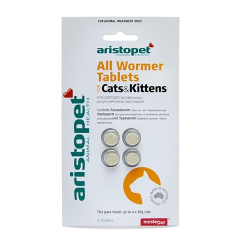Aristopet All Wormer Tablets for Cats and Kittens