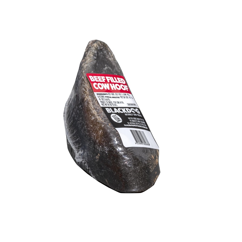 Blackdog Filled Cow Hoof Beef Dog Treat