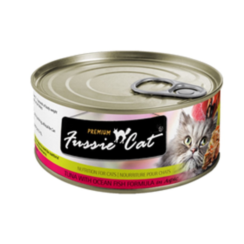 Fussie Cat Premium Tuna with Ocean Fish