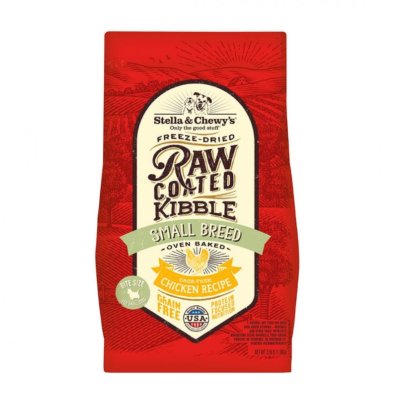 Stella & Chewy’s Raw Coated Kibble Cage Free Chicken Recipe Small Breed Dry Dog Food