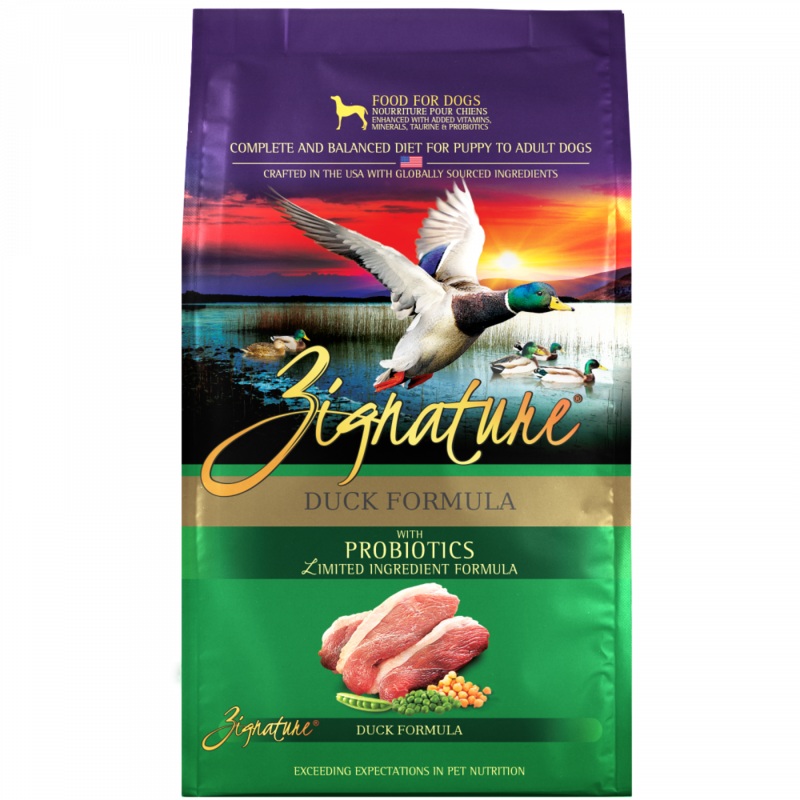 Zignature Limited Ingredient Diet Grain Free Duck Recipe Dry Dog Food