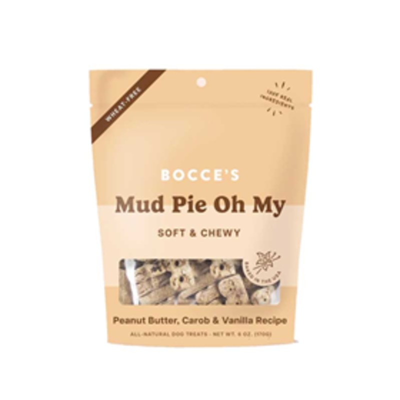 Bocce’s Mud Pie Oh My Soft & Chewy Treats 6 oz.