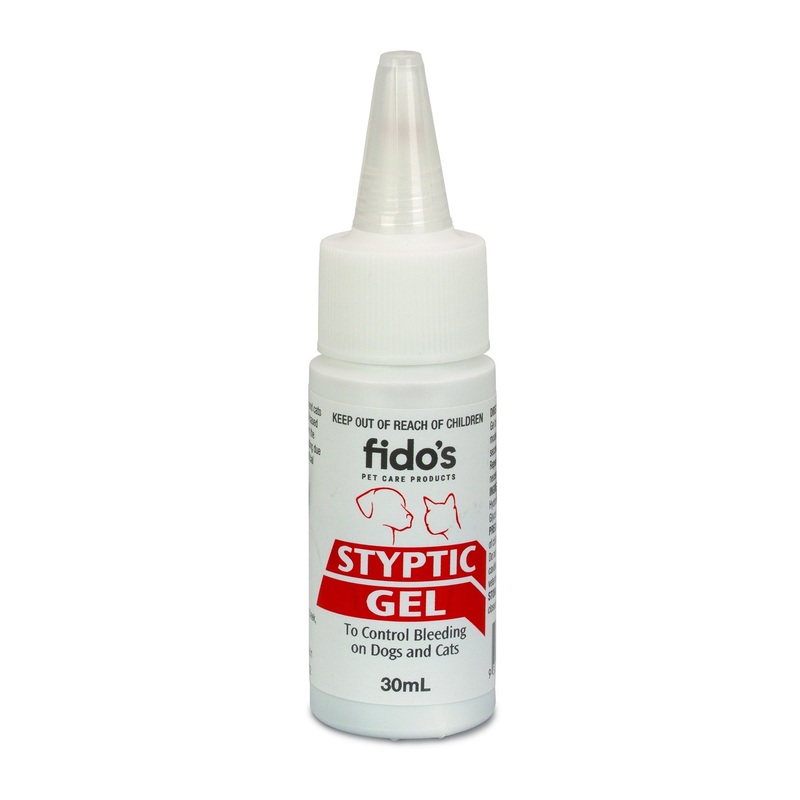 Fido’s Styptic Gel to Control Bleeding 30mL