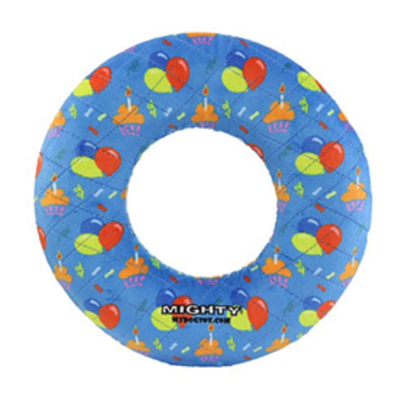 Mighty Ring Birthday Celebration Dog Toy