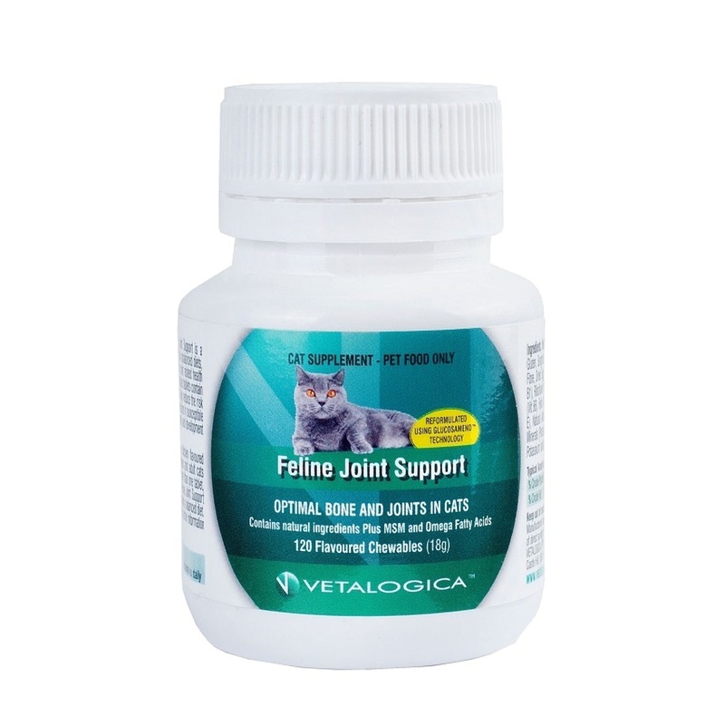 Vetalogica Feline Joint Support Supplement 120 Pack