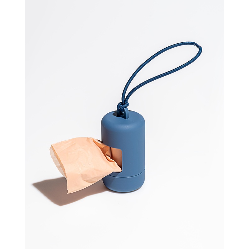 Wild One Poop Bag Carrier – Blue