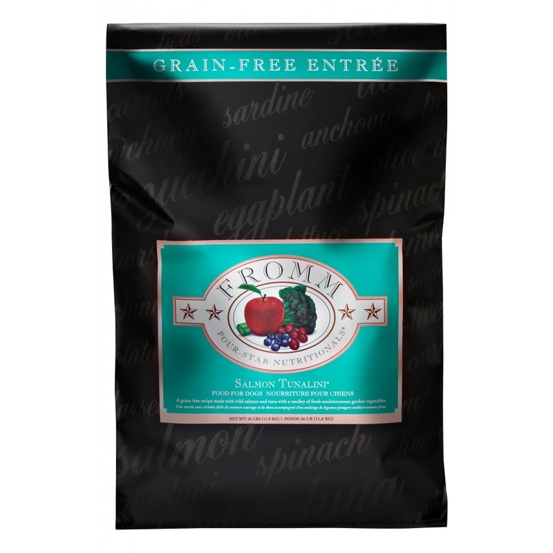 Fromm Four Star Grain Free Salmon Tunalini Recipe Dry Dog Food