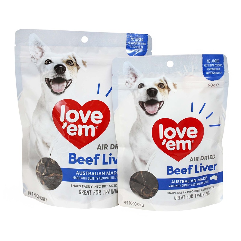 Love’em Air Dried Beef Liver Treats
