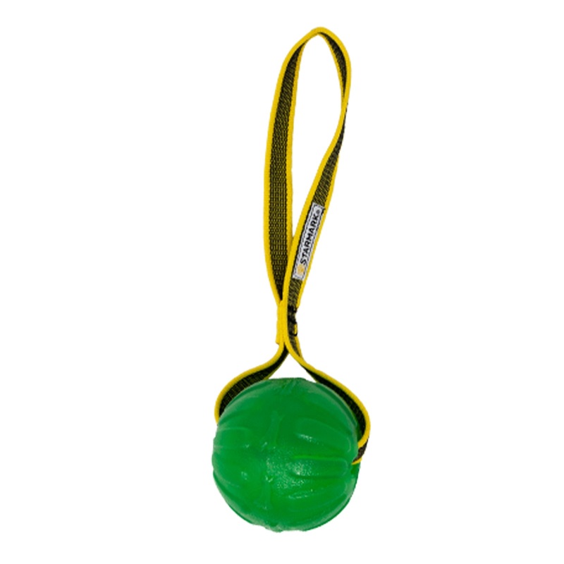 Starmark Gripcord Chew Ball Dog Toy Medium