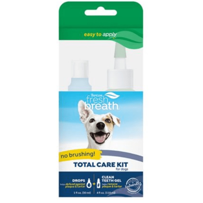 Tropiclean Total Care Fresh Breath Dental Kit 30ml + 118ml Gel