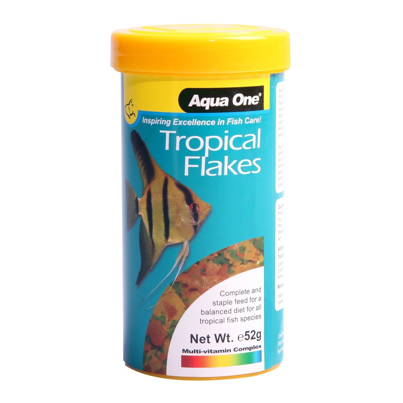 Aqua One Tropical Flake Food 52g