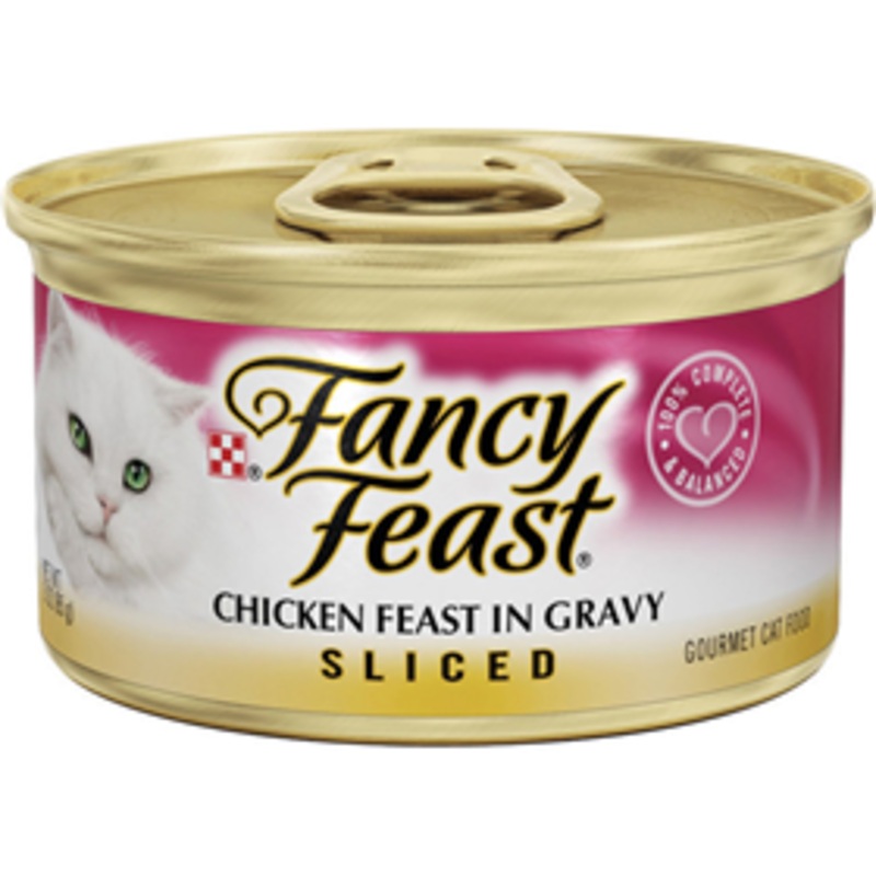 Fancy Feast Sliced Chicken Gourmet Cat Food 3oz