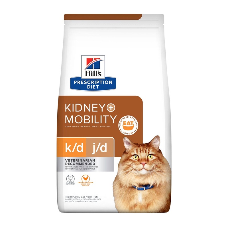 Hill’s Prescription Diet Feline k/d Kidney + j/d Mobility Care 2.88kg
