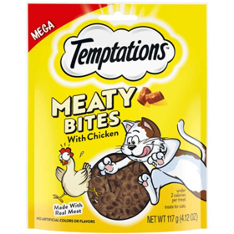 Temptations Meaty Bites Chicken 4.12oz