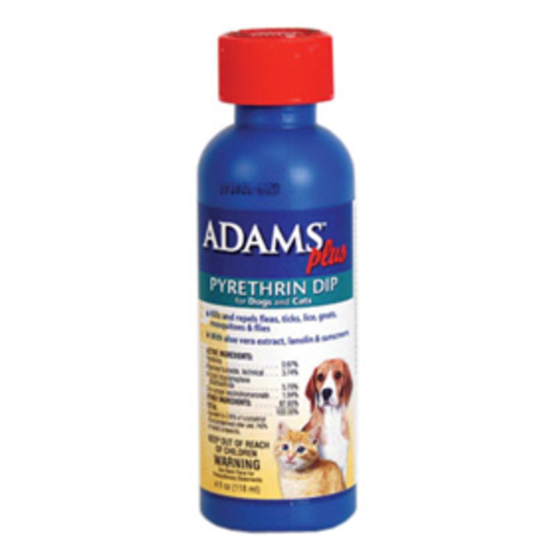 Adams Plus Flea & Tick Dip with Pyrethrin 4 oz.