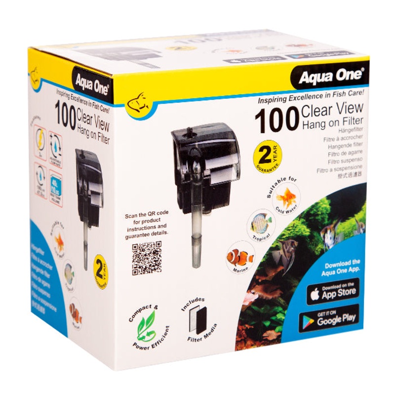Aqua One ClearView 100 Hang On Filter