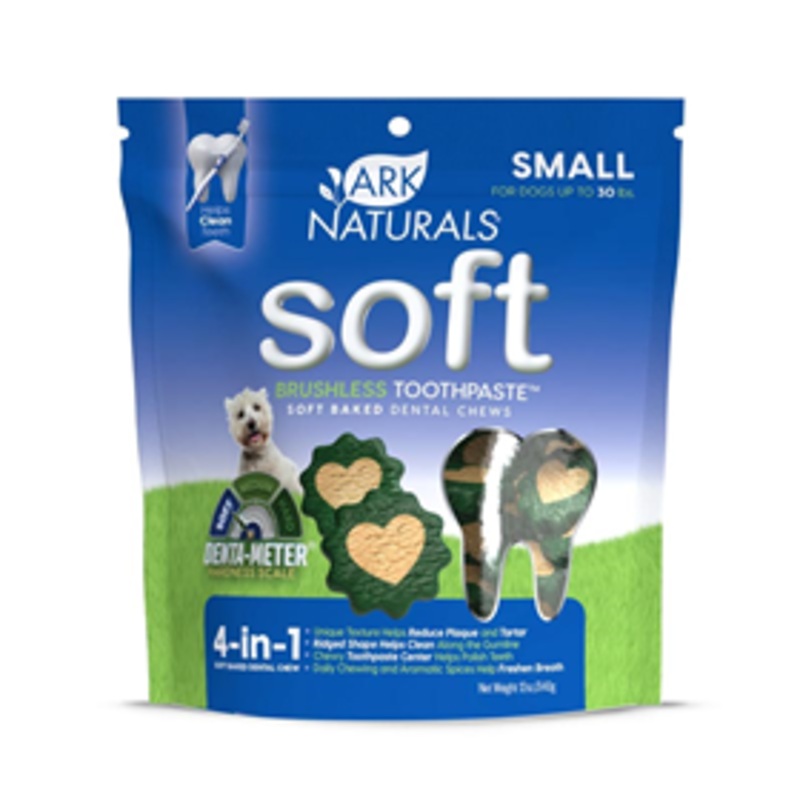 Ark Naturals Soft Brushless Toothpaste Dental Chew for Dogs