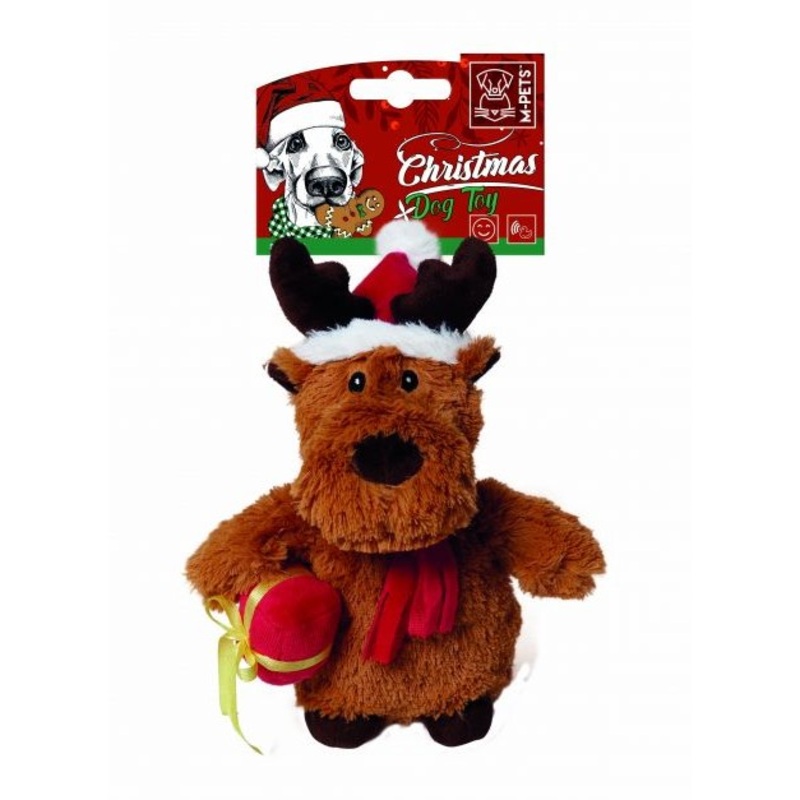 M-Pets Rudolph Dog Toy 20x7x10cm