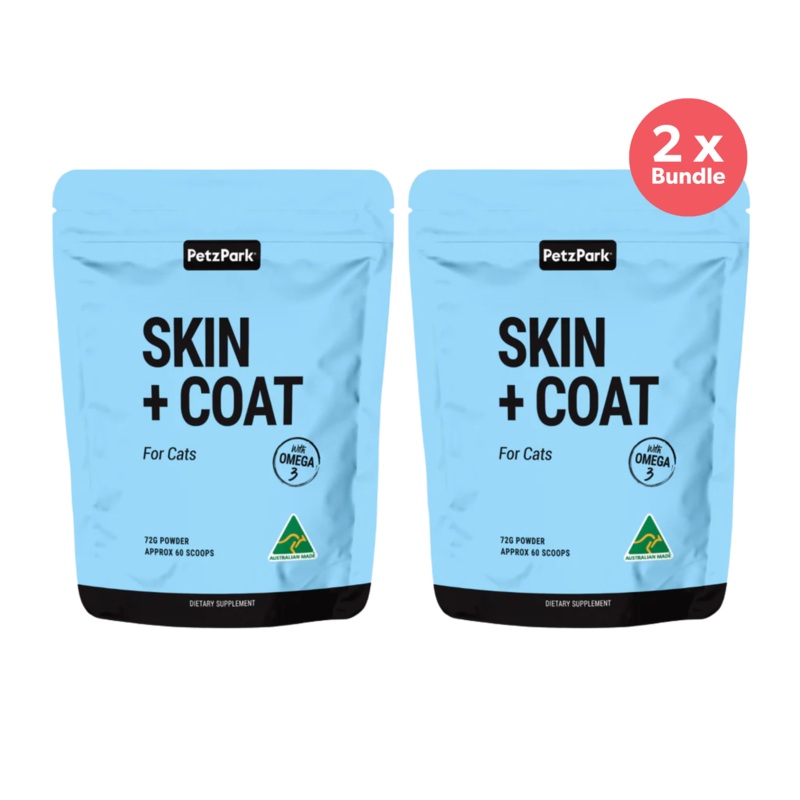 Petz Park Skin + Coat for Cats 72g x 2