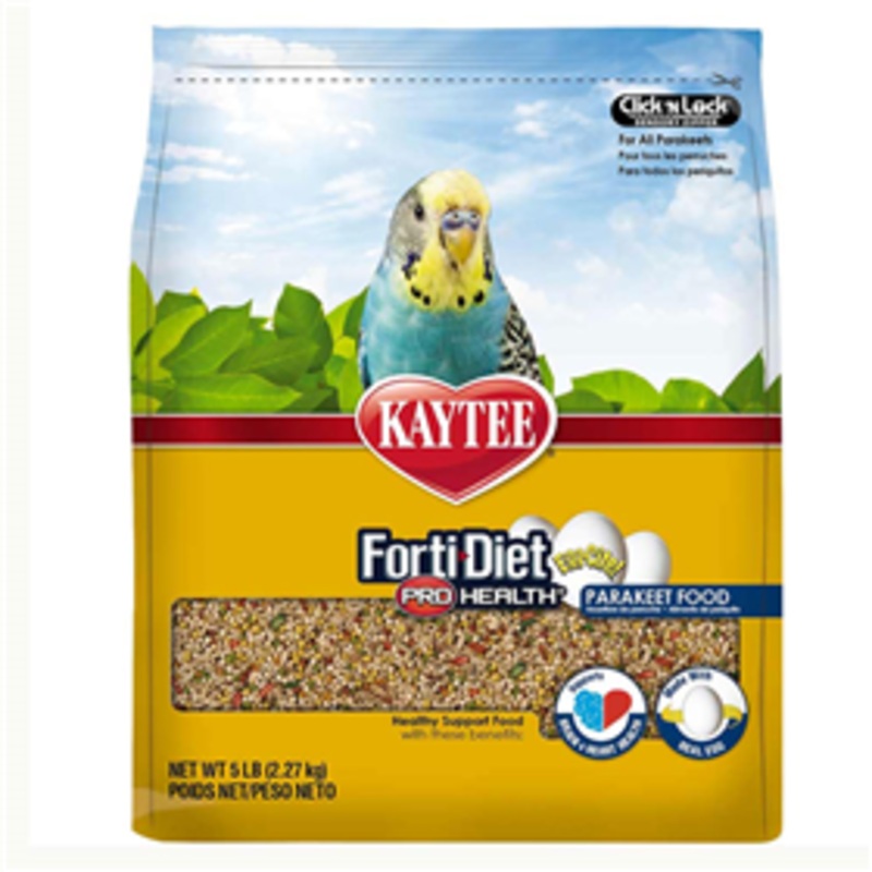 Kaytee Forti-Diet Pro Health Egg-Cite Parakeet Food 5lbs