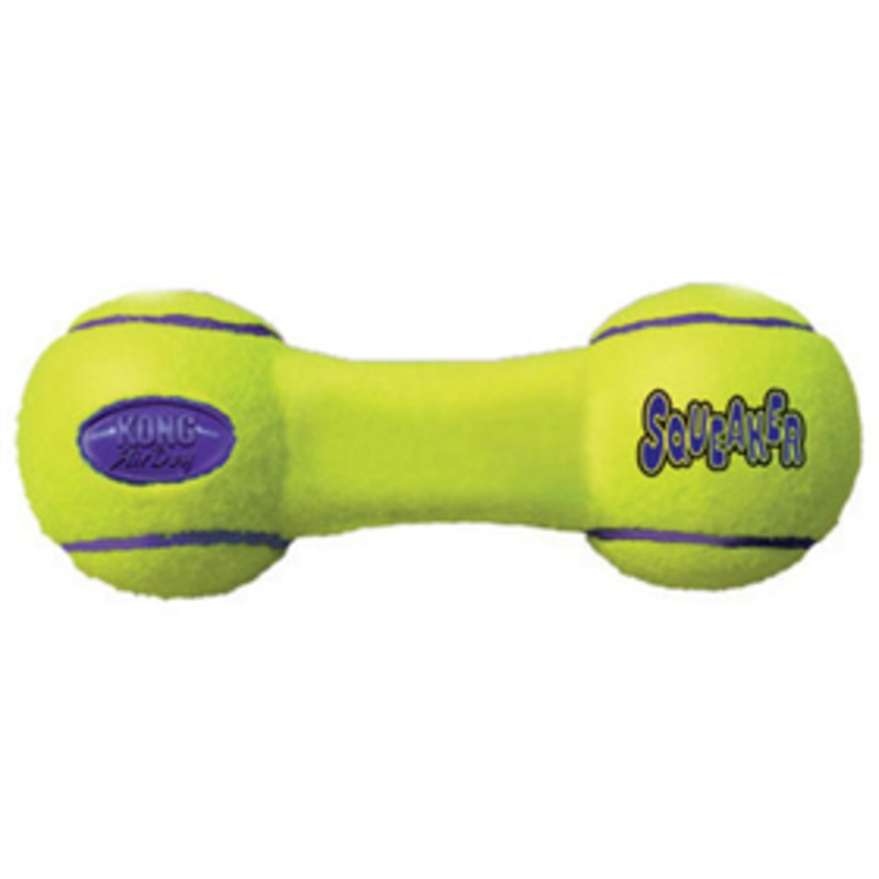 KONG AirDog Squeaker Dumbbell