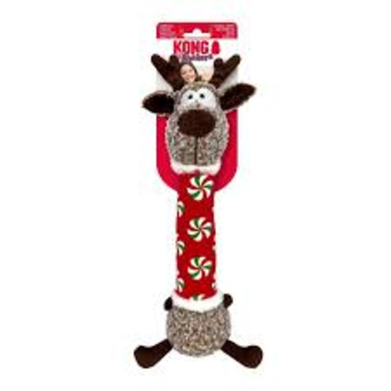 Kong Holiday Shakers Luvs Reindeer 8x38x11cm