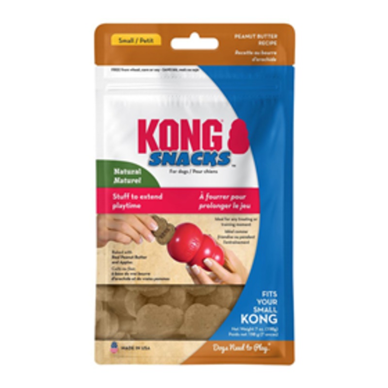 KONG Snacks Peanut Butter Recipe Dog Treats