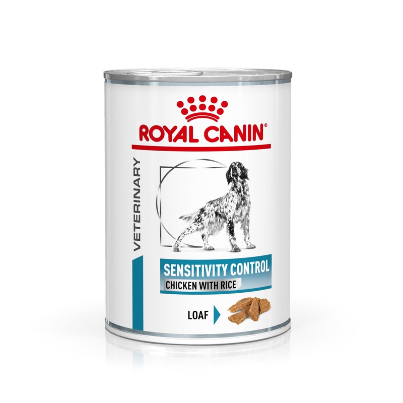 Royal Canin Veterinary Diet Sensitivity Control Adult Wet Dog Food 410g x 12