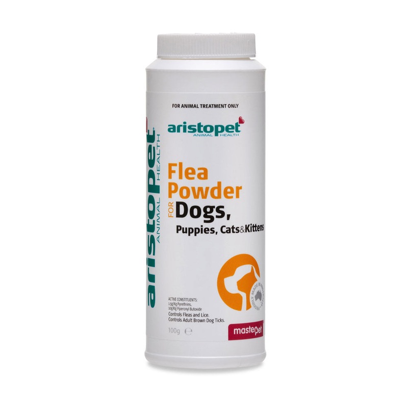 Aristopet Flea Powder for Dogs, Puppies, Cats & Kittens